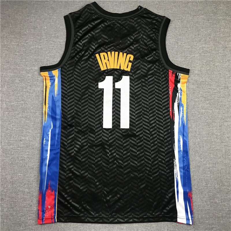 Вышитая баскетбольная майка Kyrie Irving #11 Nets
