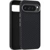 ABEEL Case for Google Pixel 10 / 10 Pro, for MagSafe, with Carbon Texture, Black