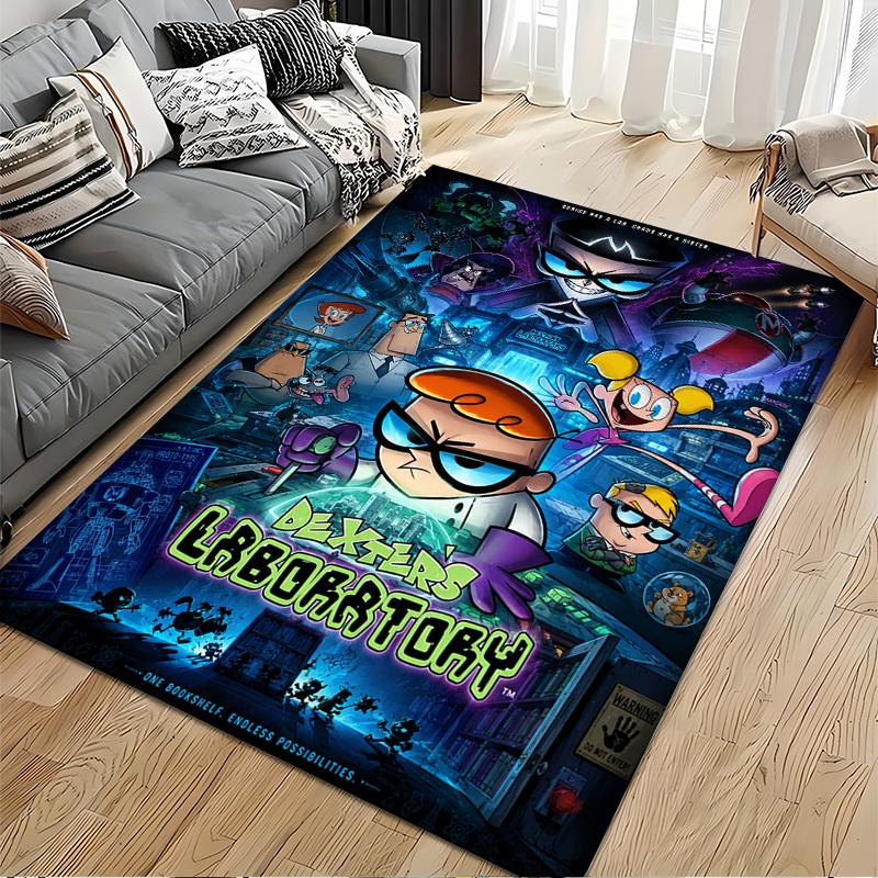 Trendy Classic Cartoon Animation Poster Area Rug, Non-Slip Washable Throw Carpet for Living Room Bedroom Entryway Home - Art Decor