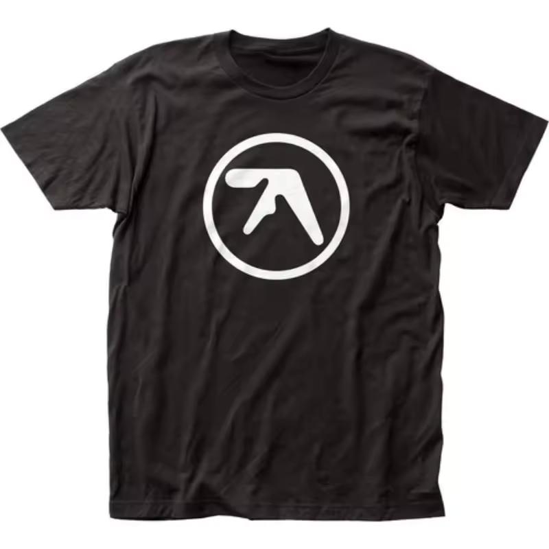 Aphex Twin Logo Mens T shirt Music Classic Concert Rock Band Tee New Black