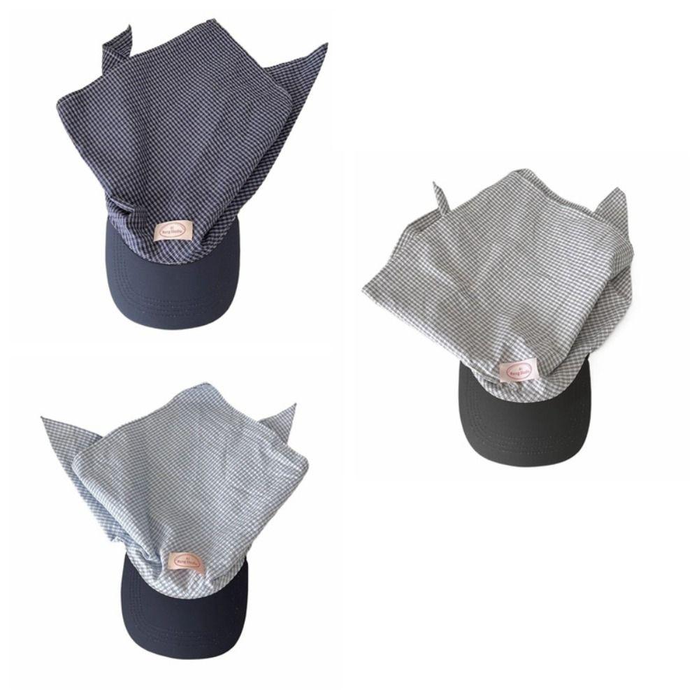 Шарф Y2K Кепка с козырьком Хлопковая треугольная косынка Шапка Модная косынка Y2K Бейсболка Велоспорт