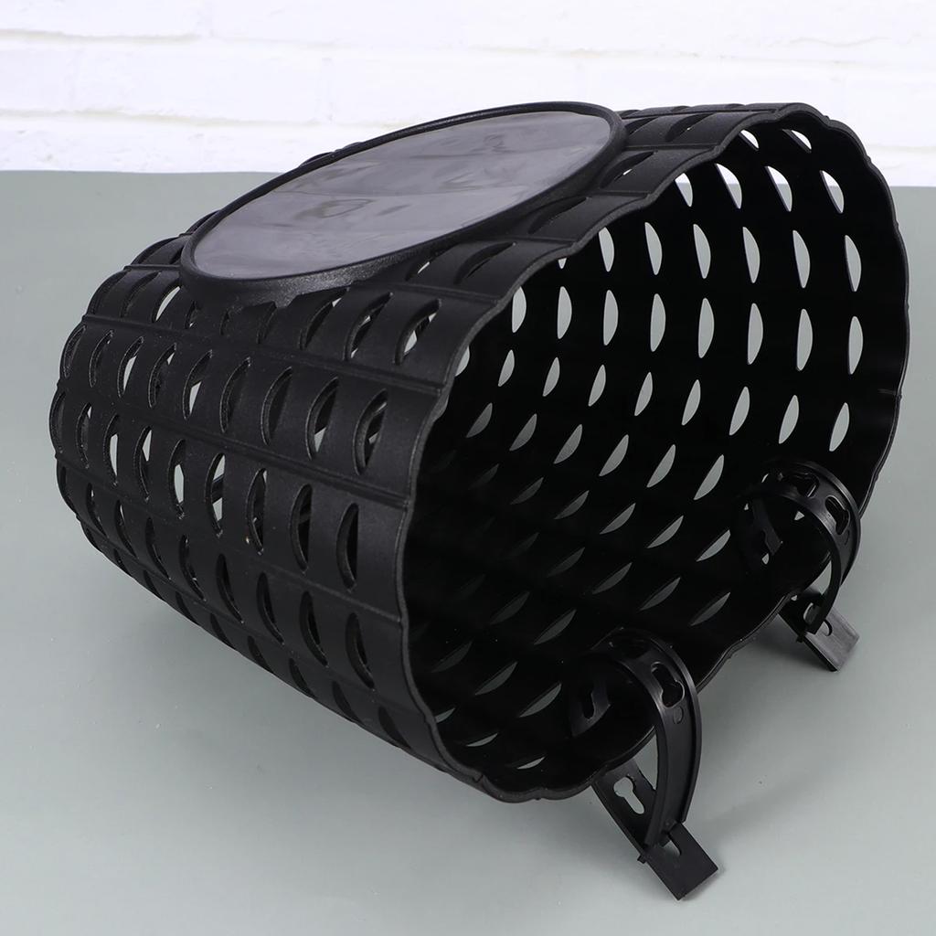 Корзина 20x14,7x12,2 см, черная, для езды на велосипеде на открытом воздухе, новинка 2023 года
