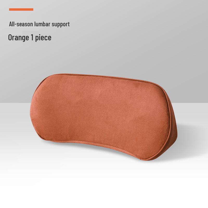 Compact Memory Foam Lumbar Support Cushion for Car Seats – Ergonomic Waist & Coccyx Protection