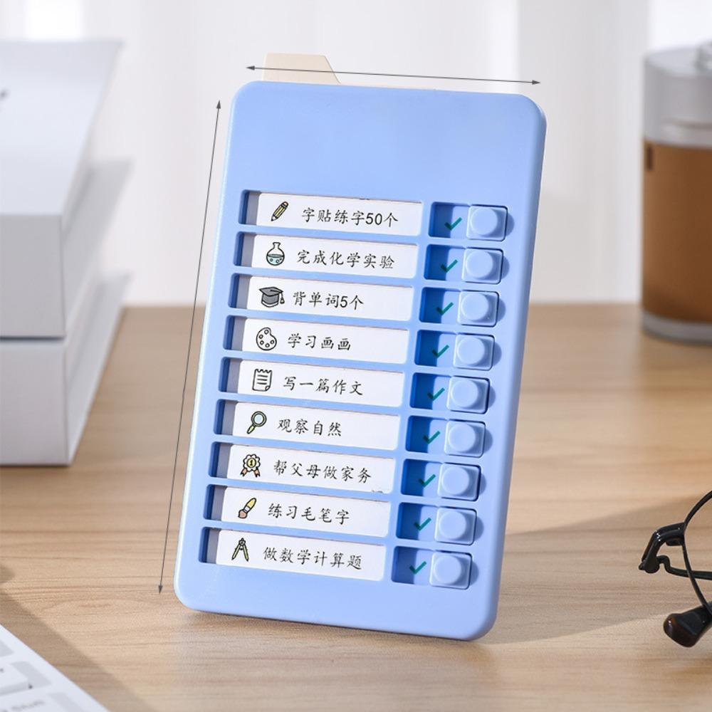 Panda Good Habit Punch Card Capybara Self-discipline Punch Card To Do List