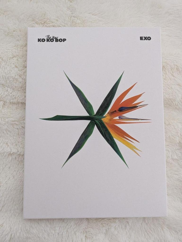 [USED] EXO Ko Ko Bop Official Postcard Trading Card Complete Set