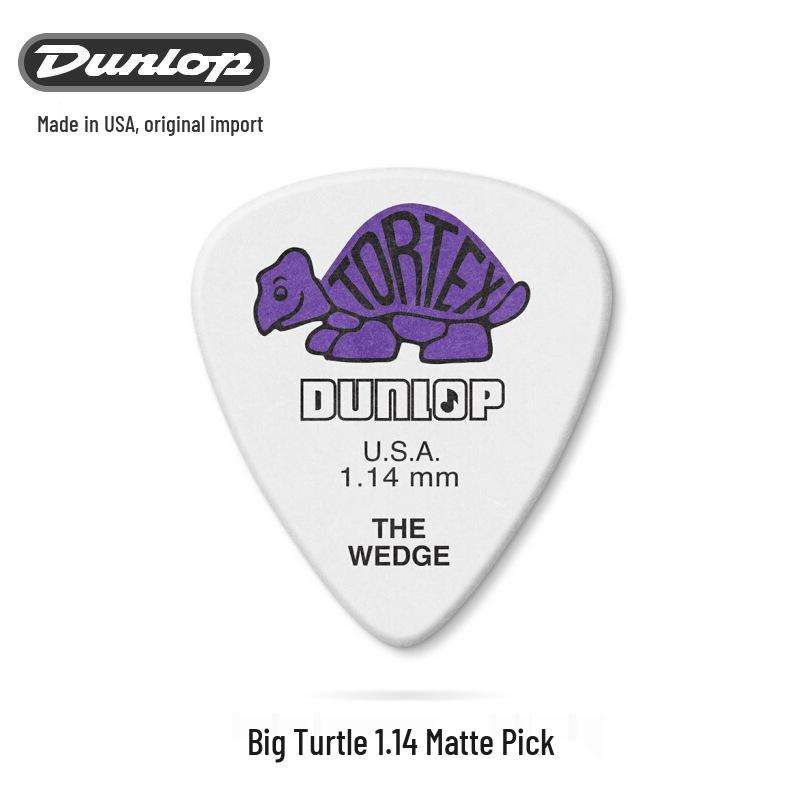Dunlop Jazz Speed Folk Acoustic Guitar Picks - Little Turtle Matte 498R Accessories