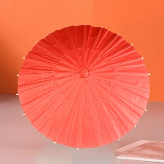 Декоративный зонтик для детей, зонтик для рисования своими руками в китайском стиле, бумажный бамбуковый зонтик для свадебного душа, центральные детали для фотовечерние, украшение для сцены, декор