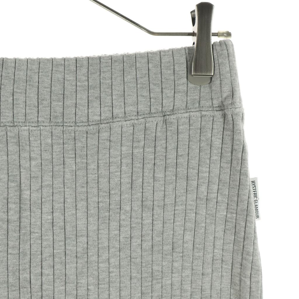 HYSTERIC GLAMOUR Mimole Length Tight Skirt F Light Gray Women Used