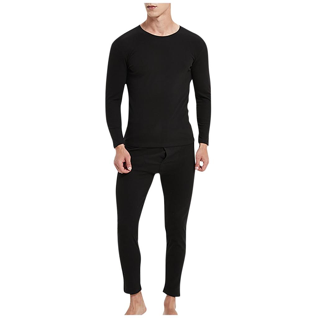 Мужские комплекты ультрамягкого термобелья Long Johns с флисовой подкладкой