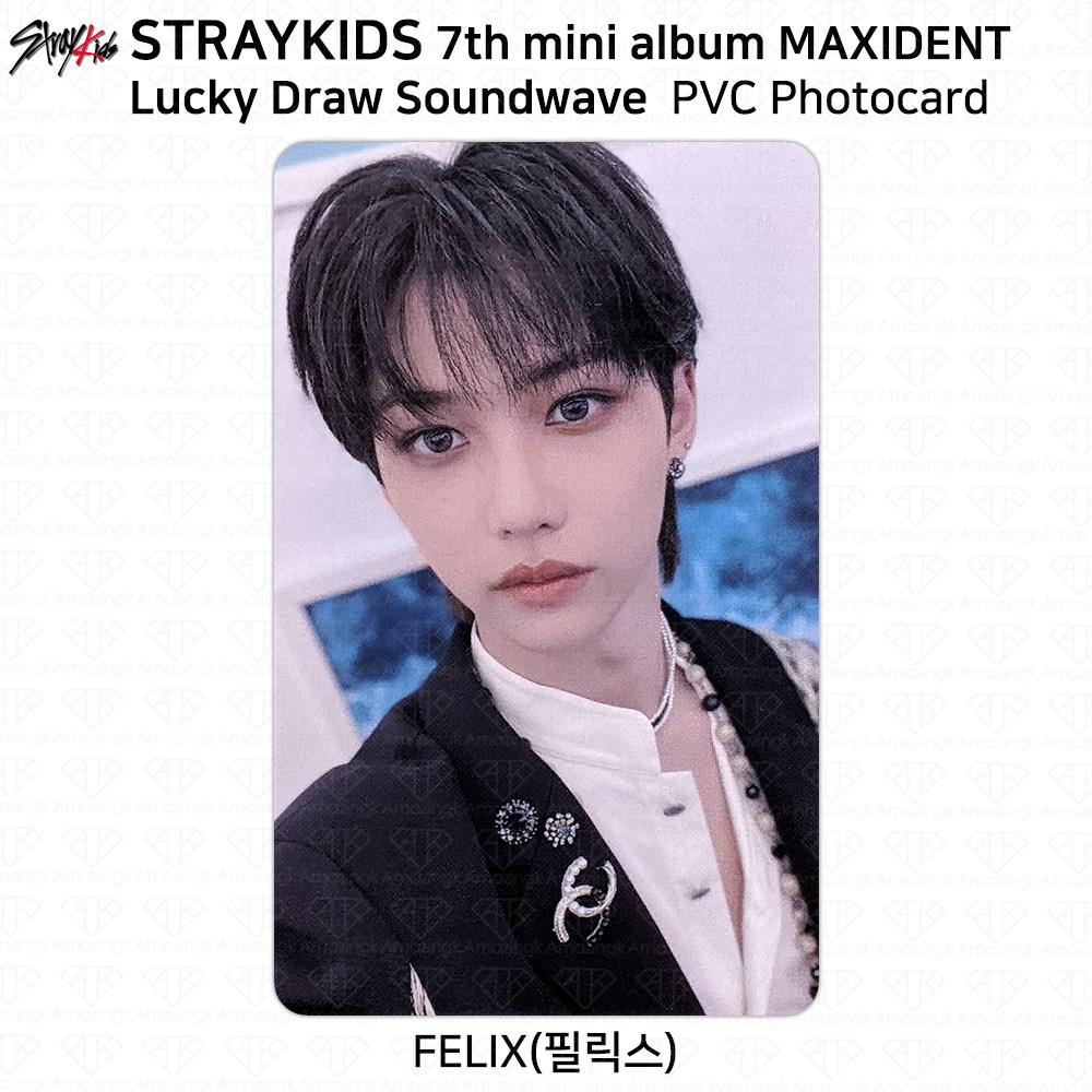 Stray Kids 7-й мини-альбом Maxident SoundWave 1-й розыгрыш фотокарточки KPOP