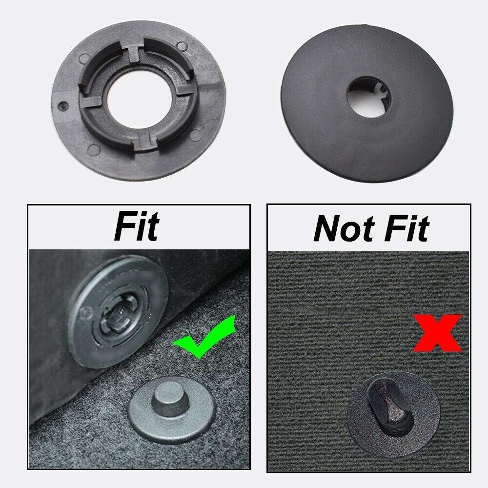Крепежные зажимы Напольные держатели для ручек Зажимы Детали коврика