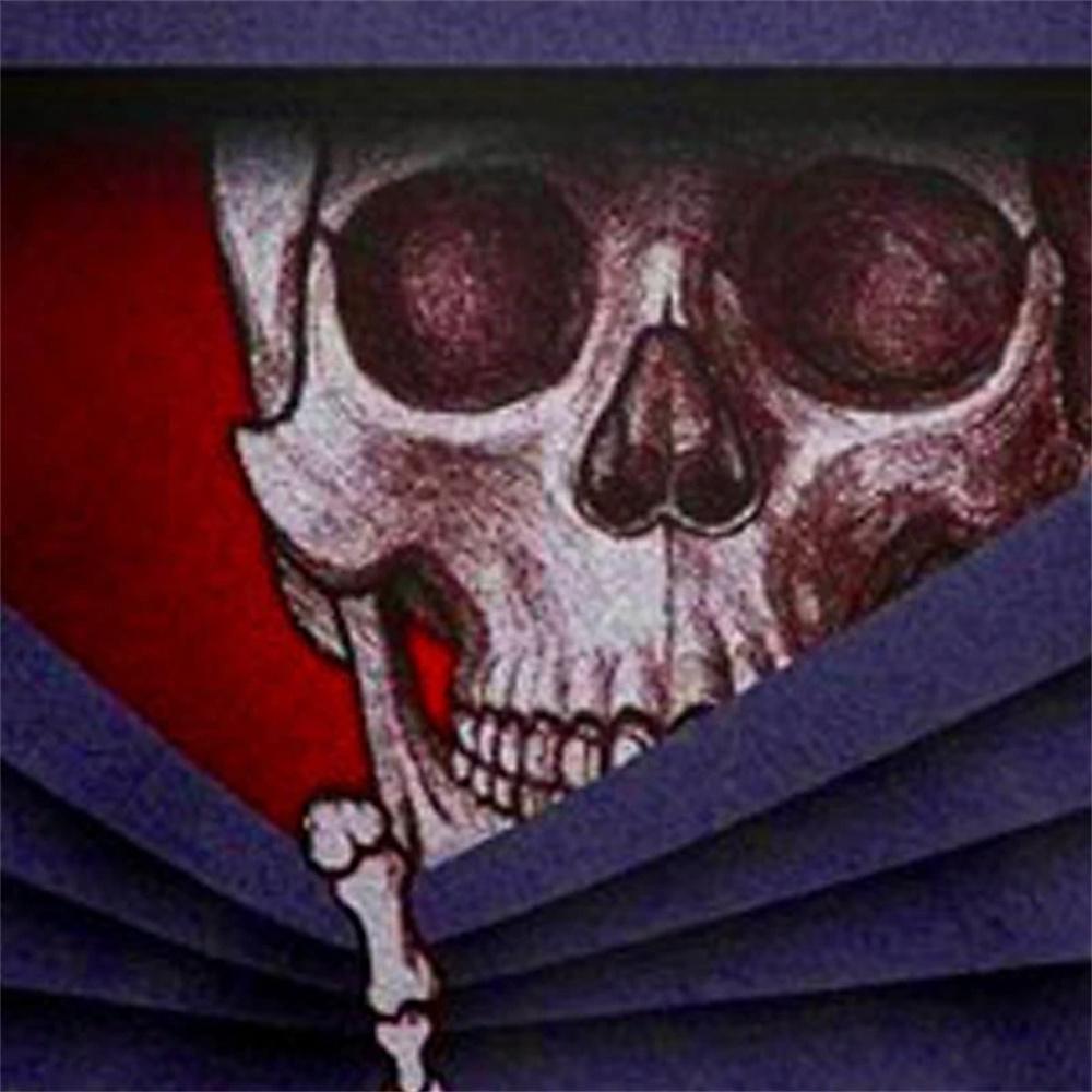 Футболки на Хэллоуин с 3D-черепом и оптической иллюзией, футболки для детей, одежда для подростков, футболка с большим глазным яблоком для мальчика 2023