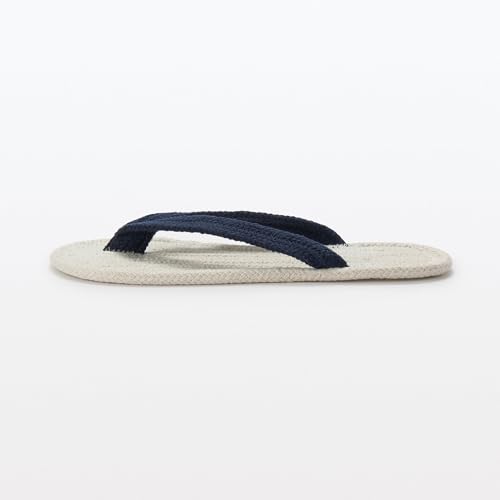 Комнатные шлепанцы/вьетнамки MUJI XL/26,5-28 см/Слон x Темно-синий 76618584