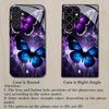 Производитель Mysterious Dream Синий Свет Бабочка Закаленное Стекло Чехол Samsung Galaxy S11UItra Мобильный Телефон Жесткий Чехол