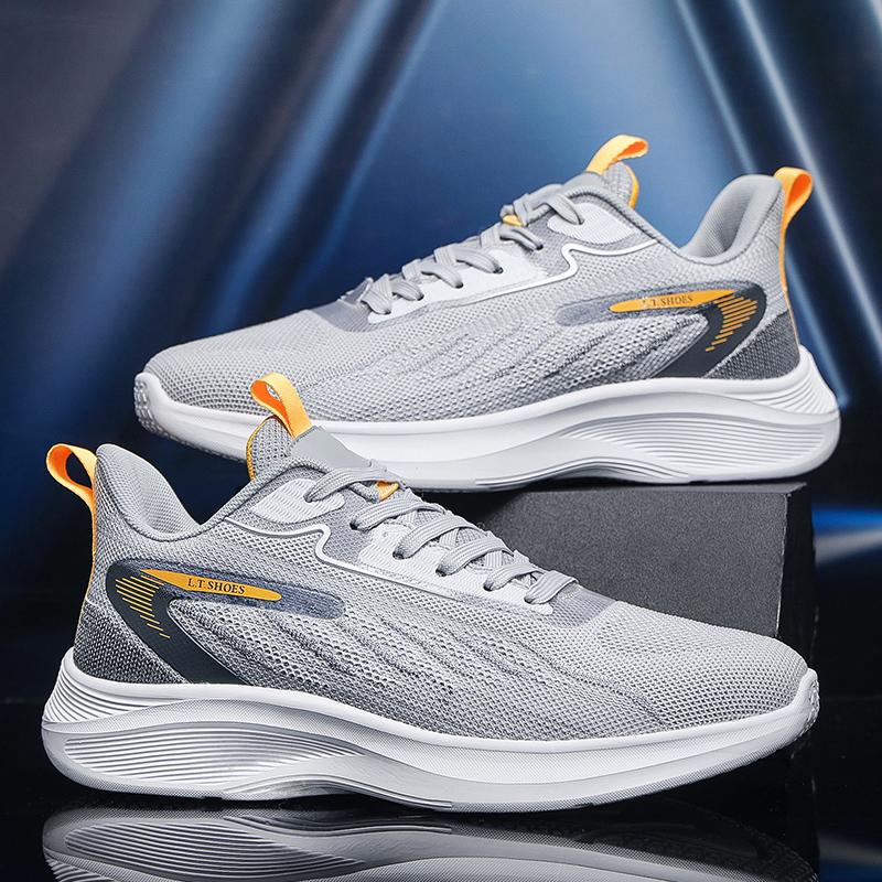 Athletic Sport Sneakers Men Large Size 50 Casual Shoes For Men Breathable Walking Sneakers Shoes Male Street Style Men's Sneaker