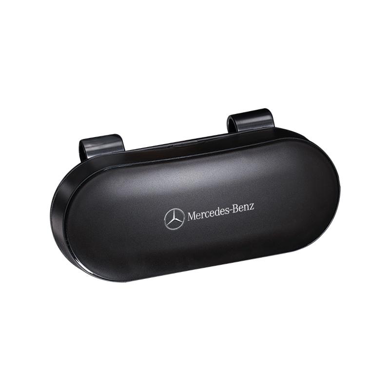 Car Sun Visor Sunglasses Glasses Case Storage Clip Box Tire Valve For For Mercedes Benz AMG W203 W206 W220 W205 W211 W212 W201 CA1