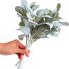 Artificial Plants Flocking Rabbit Ear Grass Wedding Festive Decor Vases Filler For Home Scrapbooking DIY Gifts Box Autumn Garden