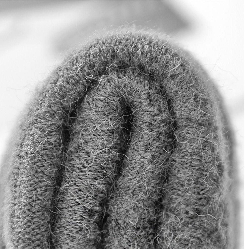 Этикет Эластичные Толстые Водительские Перчатки Митенки без пальцев Вязаные из Шерсти Альпаки Перчатки без пальцев