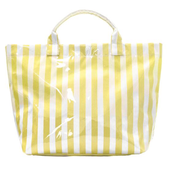 Glossy Striped Tote Bag PVC Handbag Stylish Waterproof Large Capacity Checkered Leopard Print