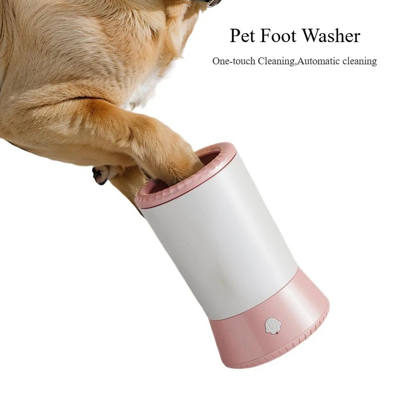 Dog Paw Cleaning Cup Automatic Pet Foot Washing Cup Portable Dog Paw Cleaning Cup for Small Medium Dogs Household Dropshipping