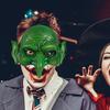 Маска Зеленой Ведьмы Гоблина Хэллоуин Полулицо Орлиный Нос Маска Чародейки для Косплея Костюма Маскарадных Вечеринок