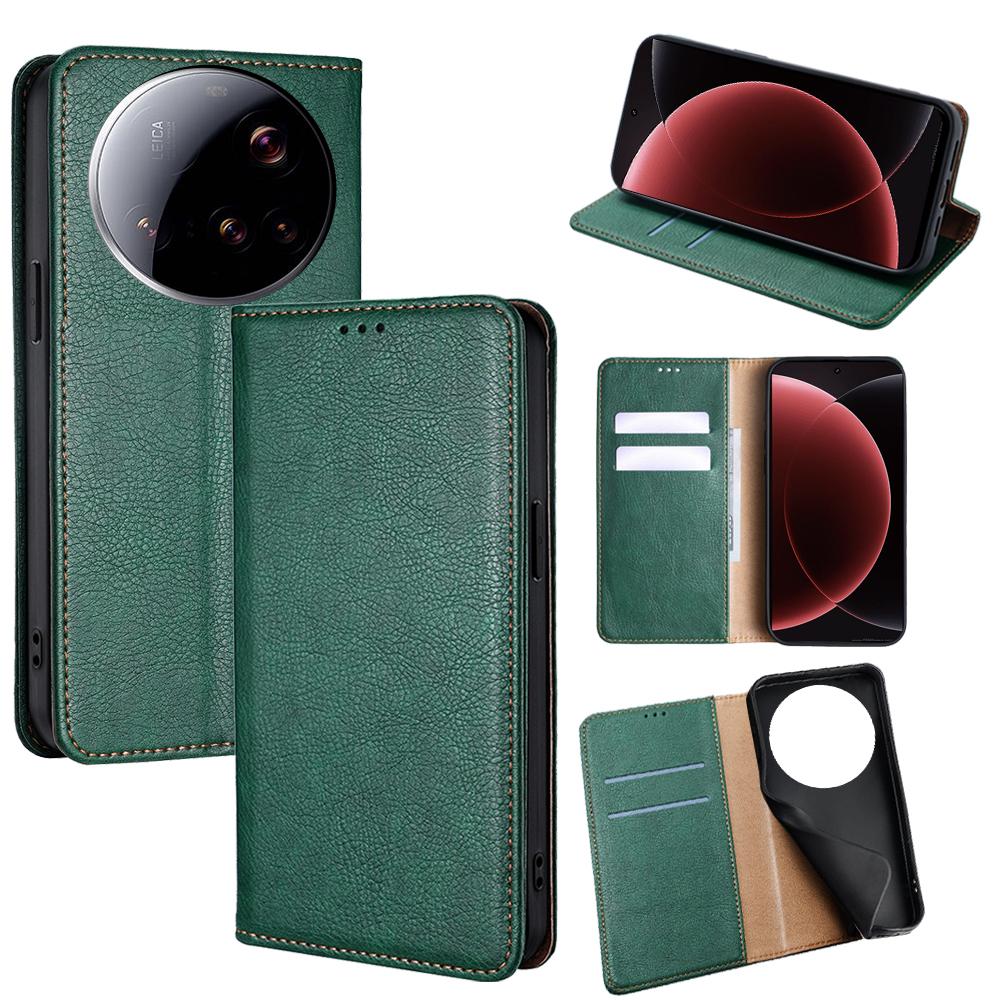 For Xiaomi 15 Ultra Case Wallet PU Leather Magnetic Auto-Absorbed Phone Cover