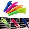 1 dona Olinadigan Cho'tkalar Asbobi Fan Tozalagich Chang yig'uvchi Oyna Mikrofiber Tozalash Cho'tkasi Qisqich Plastik