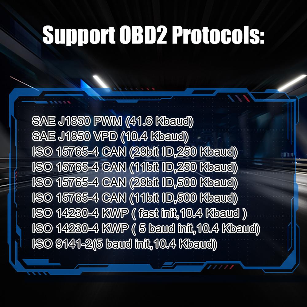 ELM 327 Scanner for IOS Android PC Auto Scan Tool OBD2 Scanner OBDII Code Reader Car Diagnostic Tool Bluetooth-Compatible 4.0