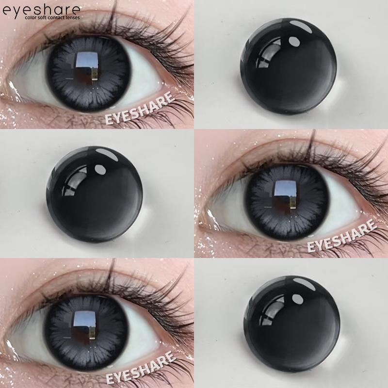 Eyeshare 1 пара красных контактных линз для косплея, розовые линзы для макияжа, модные линзы для косплея для женщин Colorcon