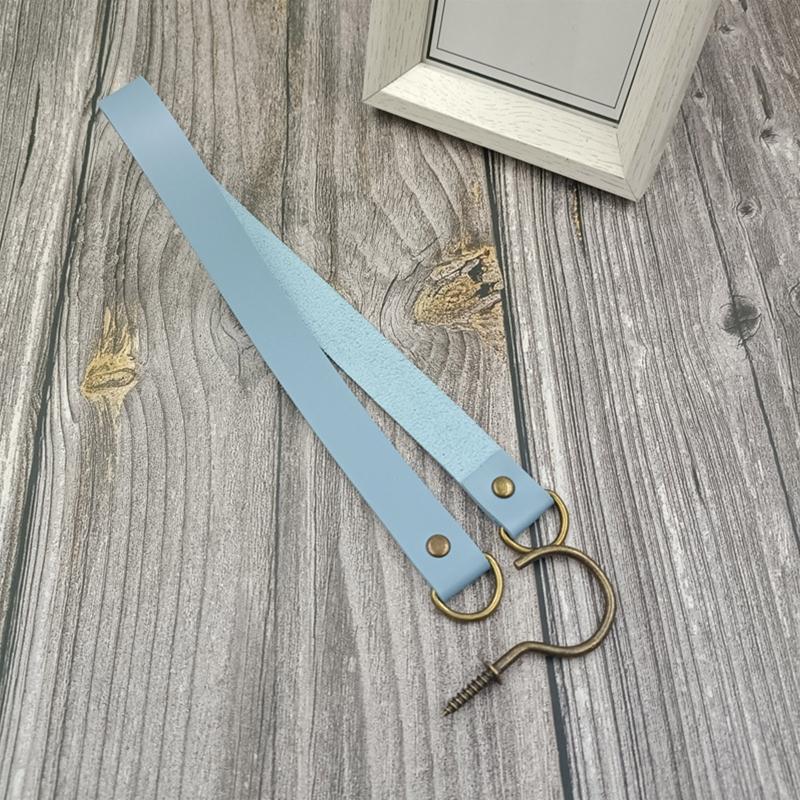 2 Pcs Leather Curtain Tiebacks Leather Curtain Buckle Creativity Curtain Holdbacks European Classic Retro Curtain Ties
