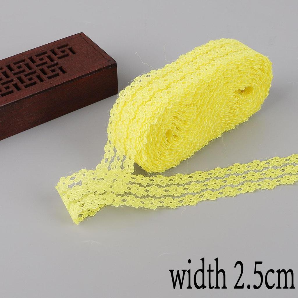10 ярдов/упаковка 2,5 см неэластичные кружева три ряда сливового кружева DIY серьги ручной работы повязка на голову аксессуары материал
