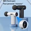 Мини ручной фасциальный пистолет для глубокого тканевого массажа и восстановления мышц