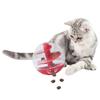 DIZIZA Transparent Rolling Ball for Cats, Treats, Educational Toy, Rotating Design, Prevents Eating Too Much, Compatible with Flooring, Small Cat