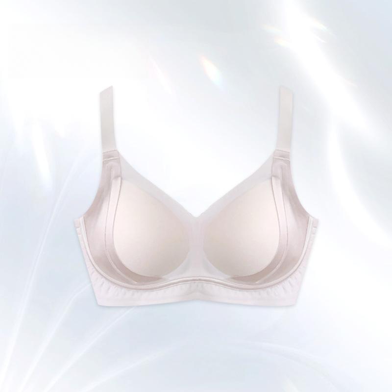Thin Underwear Women's Gathering Bra Seamless Bra Breast Retraction Anti-sagging Breathable Women's Bra Push Up Bra