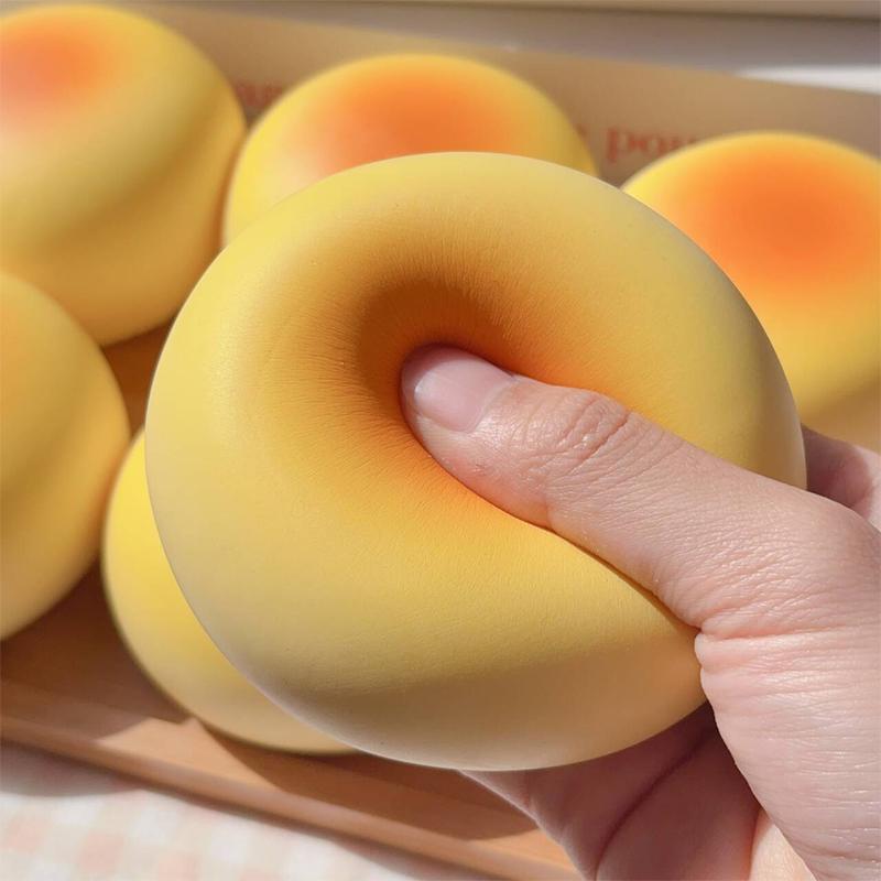Slow Rise Squishy Simulated Milk Bread Toy for Anxiety and Stress Relief