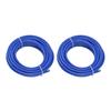 2PCS 4mm String Trimmer Line Nylon Round Trimmer Line Blue Lawn Mower Accessories for Husqvarna 5m