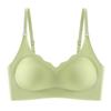 Traceless Latex Underwear for Women Gathered Without Steel Rings, Comfortable Sleep Bra, Integrated Fixed Cup