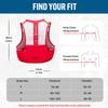 ANMEILU  2.5L Off-road Backpack Running Vest Marathon Outdoor ultra Light Water Bottle Bag  Ultra Light Backpack
