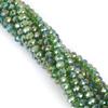 30-200Pcs Rondelle Austria Faceted Crystal Glass Beads Loose Spacer Beads for Jewelry Making