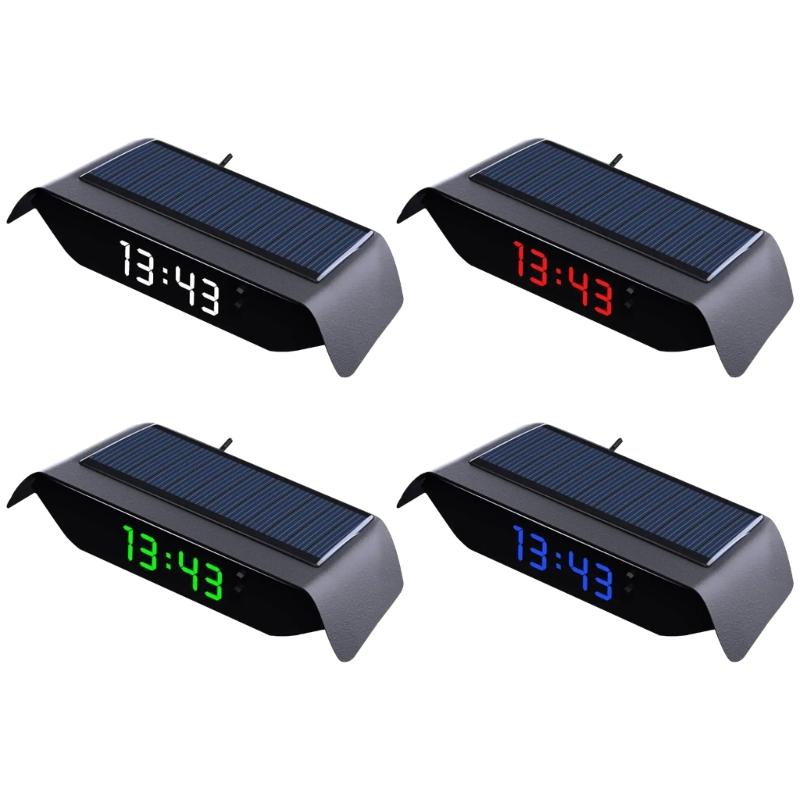 Солнечные часы-ночники с многофункциональным дисплеем даты и температуры в подарок