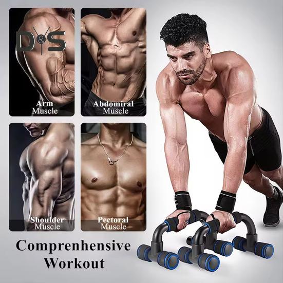 2 шт./компл. стойка для отжиманий с нескользящими резиновыми ножками, портативная сбалансированная стойка для отжиманий, оборудование для фитнеса в помещении