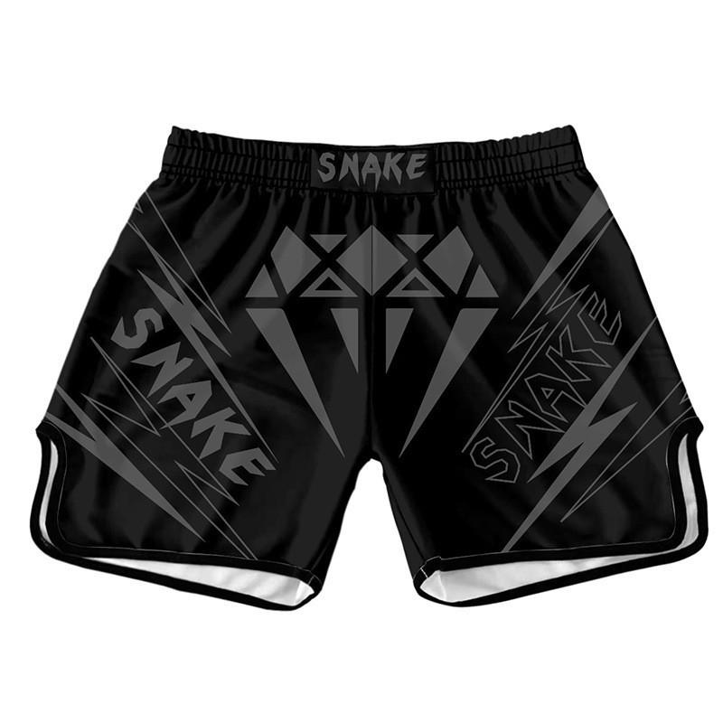 MMA Boxing Muay Thai Training Shorts Men Women Lightweight Quick-Dry Sport Combat Pants