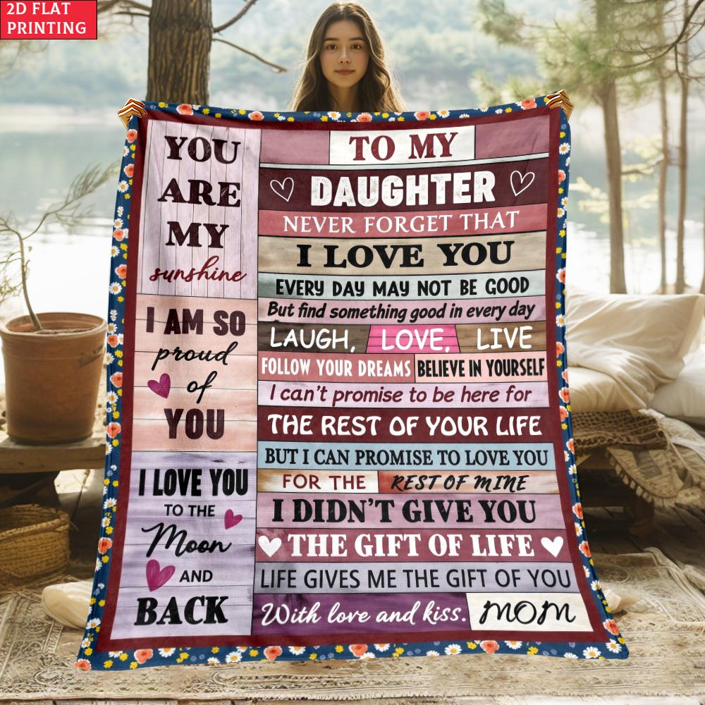 Mother's Day Print thin Flannel Blanket for Bedrooms,Living Rooms,Sofas Blankets,Lunch Breaks,blankets fluffy blanket