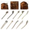 Metallic Styling Tools Hair Accessories Vintage Hair Sticks Bronze Hairpins Hairpin Hair Clip