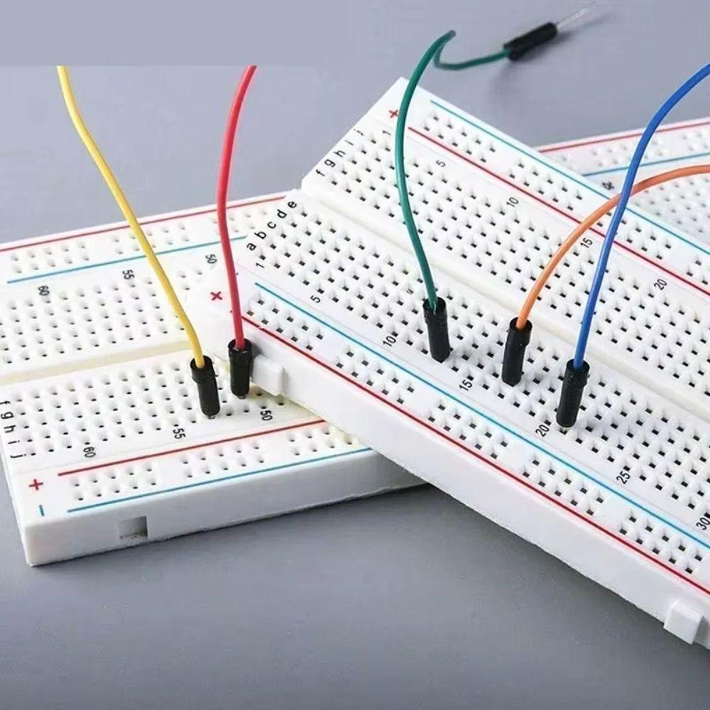 U Shape 830-Hole Breadboard 830 Tie Points Experimental Connection Board Circuit Testing