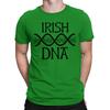 IRISH DNA Mens T-Shirt St Patricks Day Ireland Paddy Leprechaun Clover