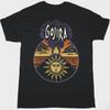 GOJIRA MAGMA SUN НОВЫЙ ЧЕРНЫЙ Унисекс Футболка