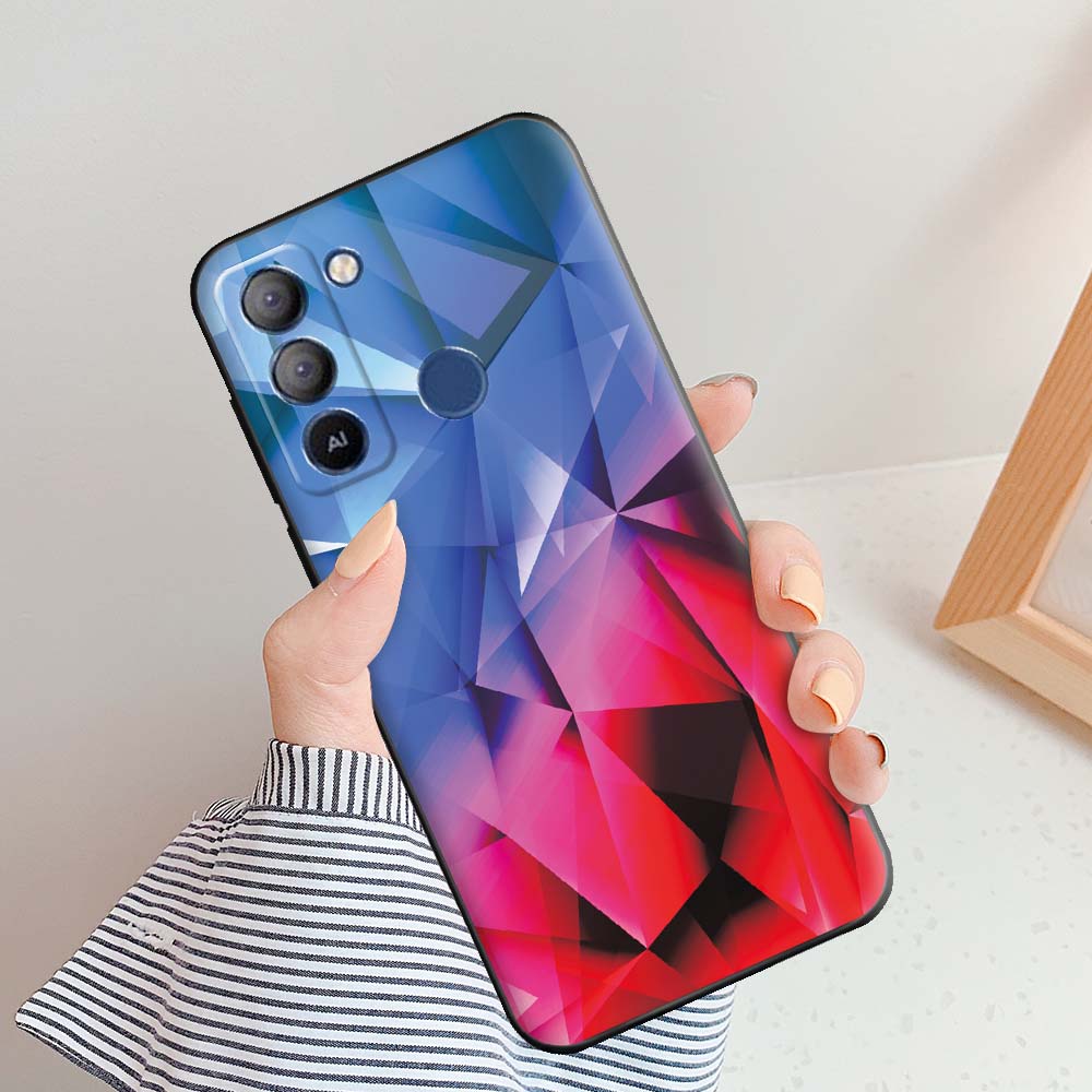 Чехол для Tecno Pop 5 LTE Чехол для Tecno Pop 5 LTE ТПУ Крутые Мраморные Чехлы Для Tecno Pop 5 LTE Защитная Силиконовая Задняя Крышка Корпус