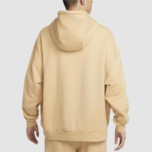 Nike Теплый пуловер-свитшот с длинным рукавом и буквенным принтом для мужчин