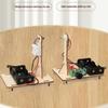 1 Set DIY Infrared Laser Alarm Teaching Model Light-Controlled Trigger STEM Toy for Student Physics Science Experiment